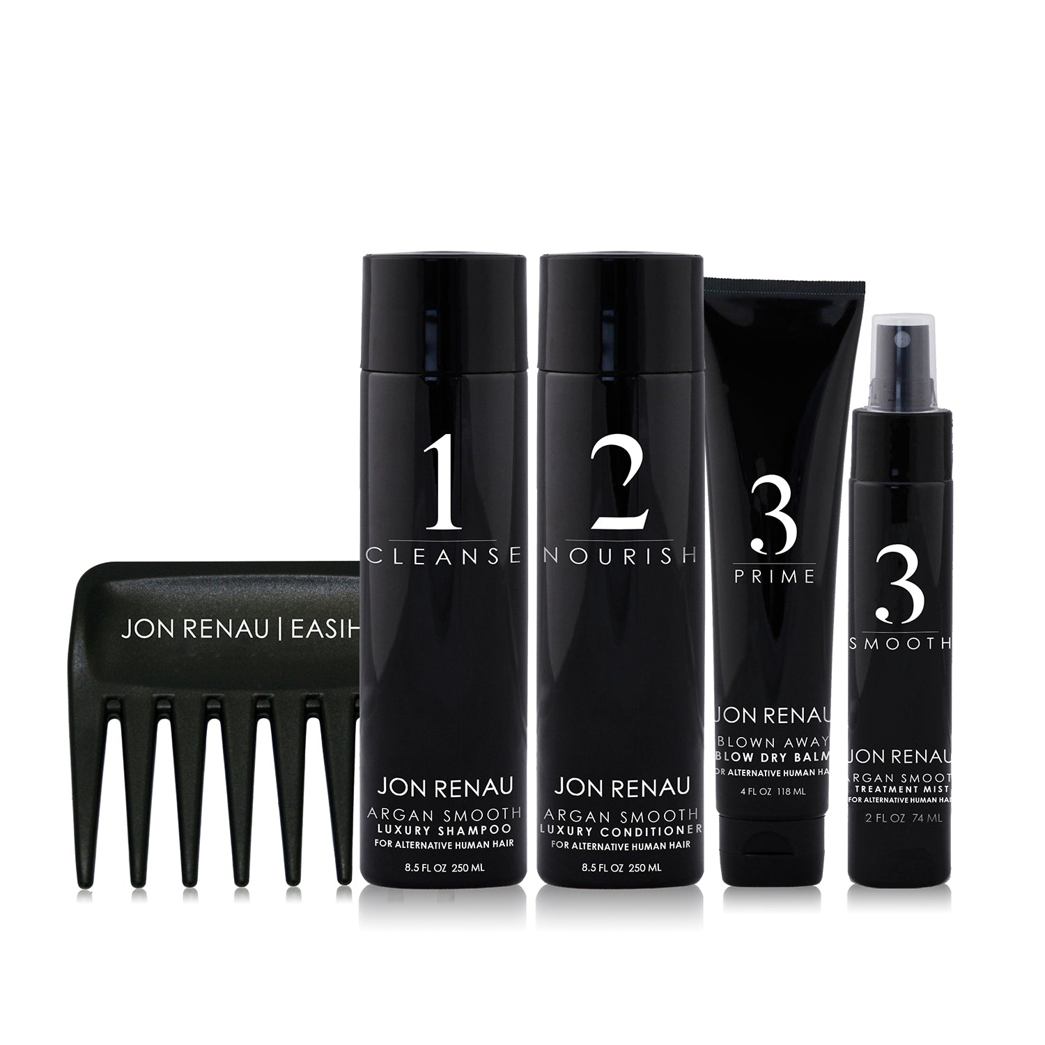 5- Piece Human Hair Care Kit by Jon Renau
