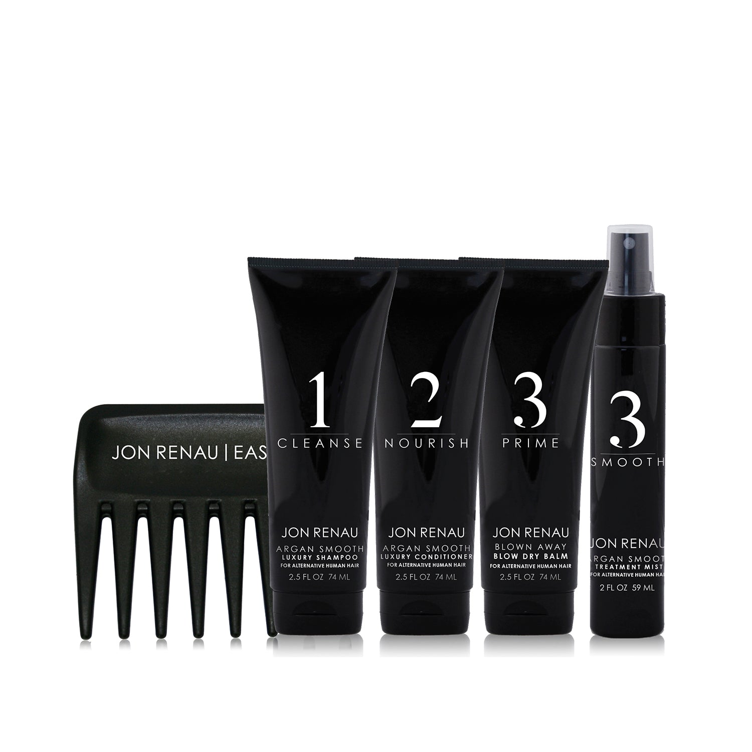 5-Piece Travel Size Human Hair Care Kit